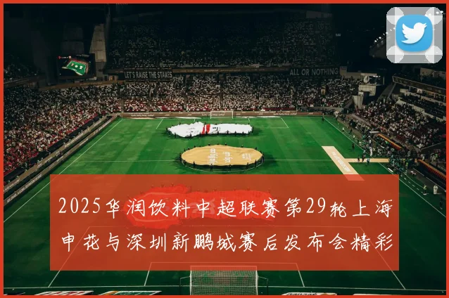 2025华润饮料中超联赛第29轮上海申花与深圳新鹏城赛后发布会精彩回顾与分析