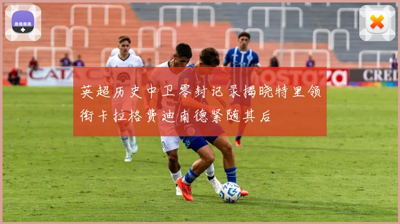 英超历史中卫零封记录揭晓特里领衔卡拉格费迪南德紧随其后