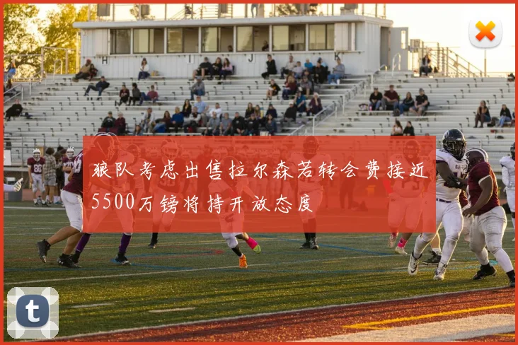 狼队考虑出售拉尔森若转会费接近5500万镑将持开放态度